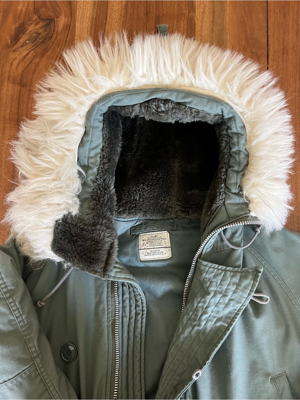 Vintage Military Cold Weather Parka